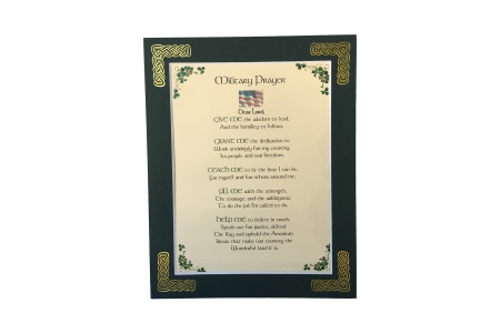 Military Prayer - 8x10 Matted