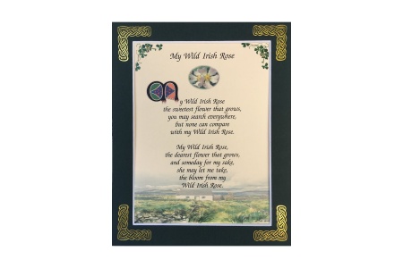 My Wild Irish Rose - 8x10 Matted