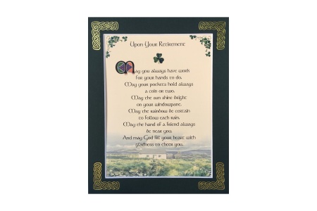 Upon Your Retirement - 8x10 Matted
