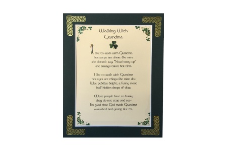 Walking With Grandma - 8x10 Matted