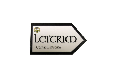 Leitrim - County Road Sign Magnet