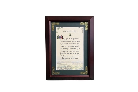 An Irish Wish - 5x7 Framed Blessing