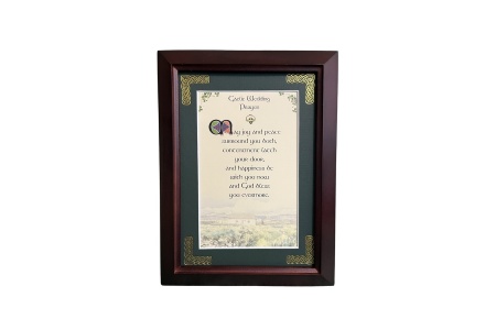 Gaelic Wedding Prayer - 5x7 Framed Blessing