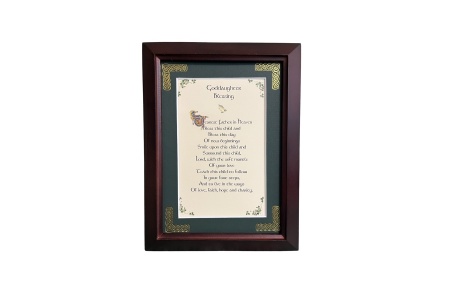 To My Goddaughter - 5x7 Framed Blessing