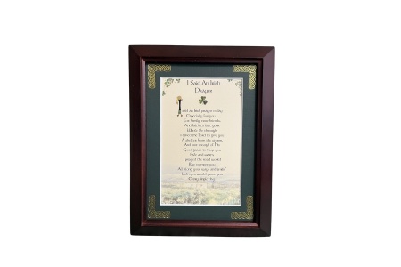 I Said An Irish Prayer - 5x7 Framed Blessing