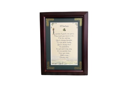 Mother - I Wonder - 5x7 Framed Blessing
