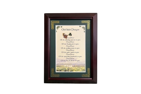 Old Irish Prayer - 5x7 Framed