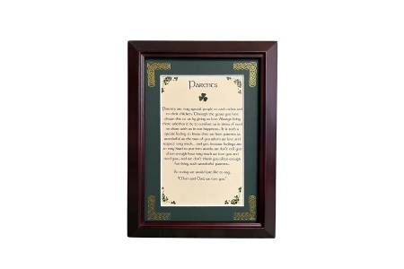Parents - 5x7 Framed Blessing