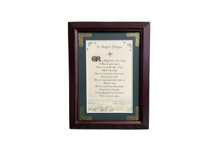 St. Brigid's Prayer - 5x7 Framed