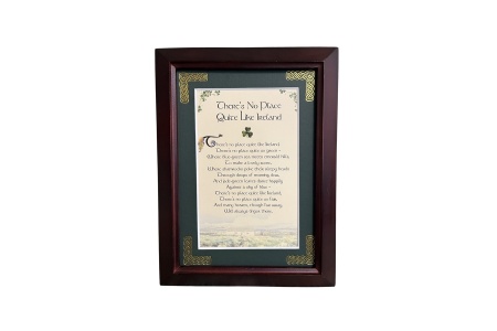 There's No Place Like Ireland - 5x7 Framed