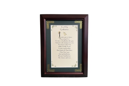 To My Godfather - 5x7 Framed