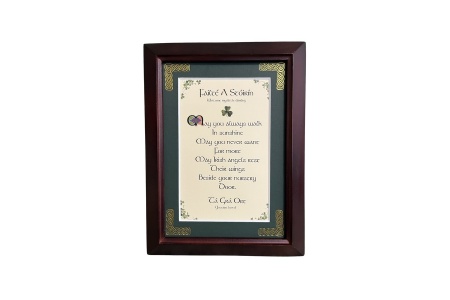 Welcome Little Darling - 5x7 Framed Blessing