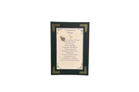 A Godparent's Prayer - Dearest Father in Heaven - 5x7 Matted 