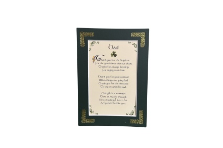 Dad - Thank you for the laughter - 5x7 Matted 