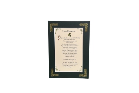 /Irish-Blessings/5x7-Matted/Granddaughter