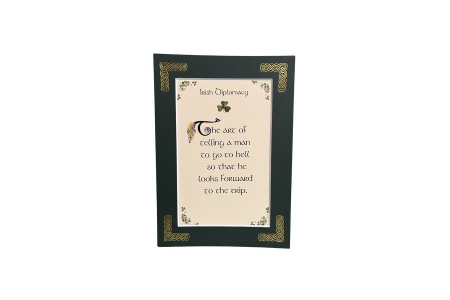 /Irish-Blessings/5x7-Matted/Irish-Diplomacy