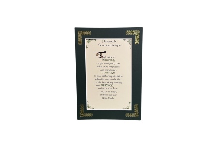 /Irish-Blessings/5x7-Matted/Paramedic-Serenity-Prayer