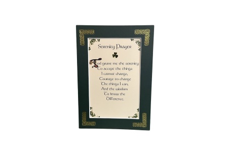 Serenity prayer - Short verse - 5x7 Matted 