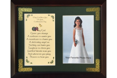 /Irish-Blessings/8x10-Framed-Photo-Verse/Confirmation-Day---May-God-grant-you-always-a-sunbeam
