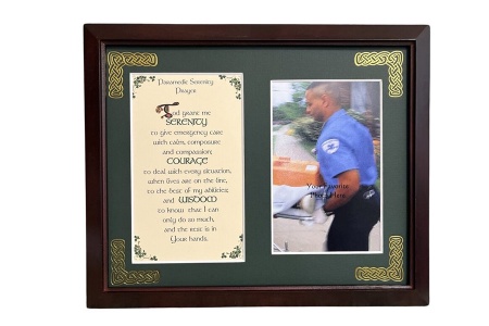 /Irish-Blessings/8x10-Framed-Photo-Verse/Paramedic-Serenity-Prayer---Framed-Blessing