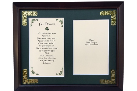 /Irish-Blessings/8x10-Framed-Photo-Verse/Pet-Heaven