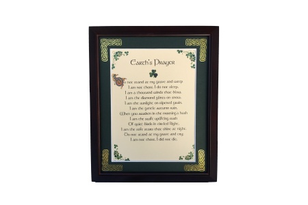 /Irish-Blessings/8x10-Framed/Earths-Prayer