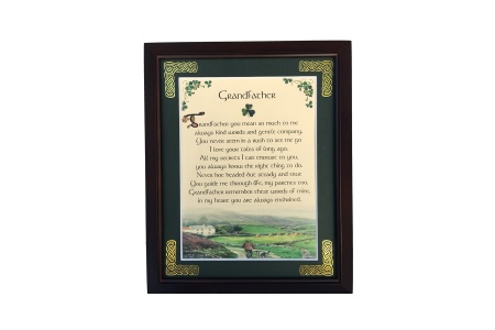 /Irish-Blessings/8x10-Framed/Grandfather