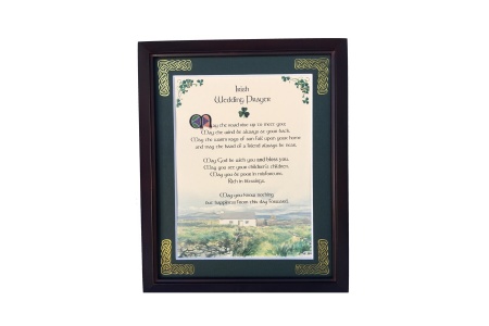 /Irish-Blessings/8x10-Framed/Irish-Wedding-Blessing---May-The-Road-Rise-Up