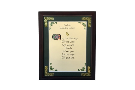 /Irish-Blessings/8x10-Framed/Irish-Wedding-Prayer