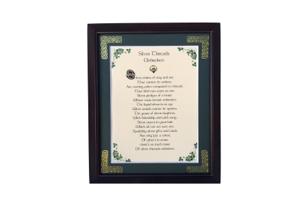 /Irish-Blessings/8x10-Framed/Silver-Threads-Unbroken