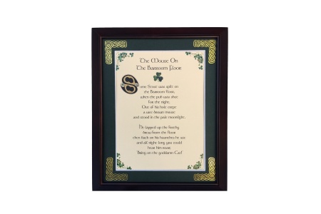 /Irish-Blessings/8x10-Framed/The-Mouse-On-The-Barroom-Floor
