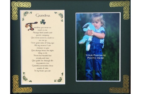 Grandma - 8x10 Matted Photo Verse