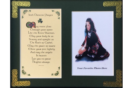 Irish Dancer's Prayer - 8x10 Matted Photo Verse
