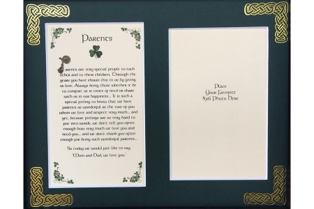 Parents - 8x10 Matted Photo Verse