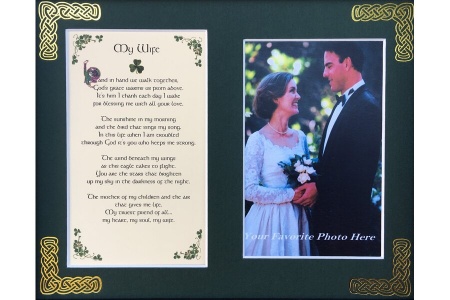 My Wife - 8x10 Matted Photo Verse
