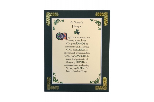 A Nurse's Prayer - 8x10 Matted