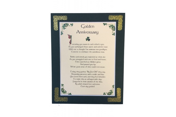 Anniversary - Golden Anniversary - 8x10 Matted