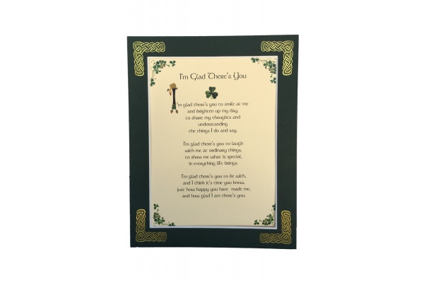 I'm Glad There's You - 8x10 Matted