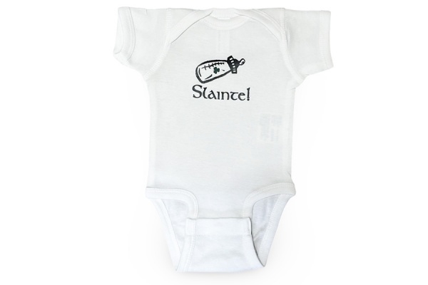 Slainte - Baby Onesie - White