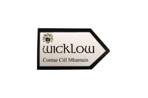Wicklow - County Road Sign Magnet