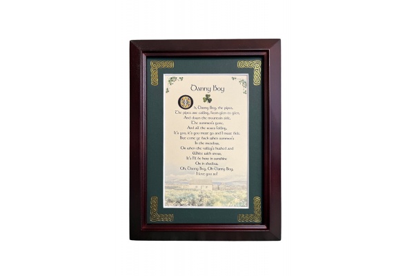 Danny Boy - 5x7 Framed Blessing