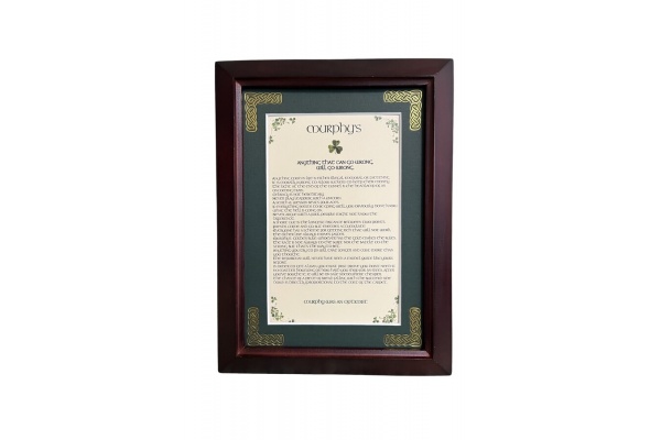 Murphy's Law - 5x7 Framed
