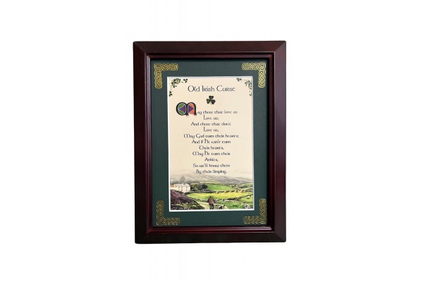 Old Irish Curse - 5x7 Framed