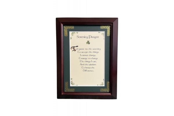 Serenity Prayer - 5x7 Framed Blessing