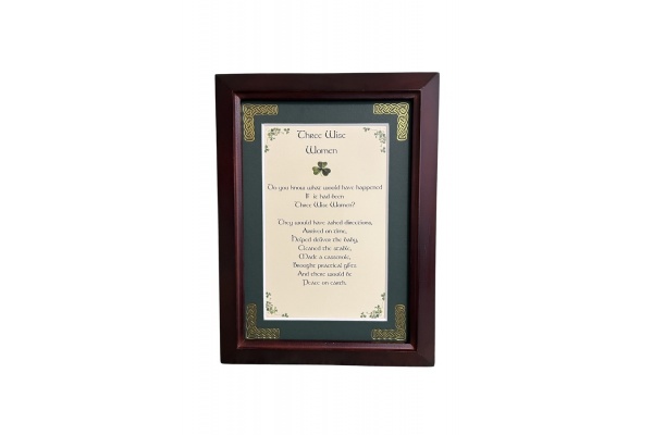 Three Wise Woman - 5x7 Framed Blessing