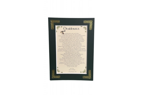 /Irish-Blessings/5x7-Matted/Desiderata