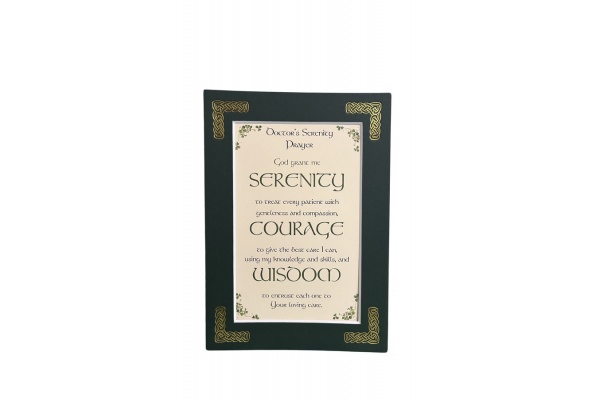 /Irish-Blessings/5x7-Matted/Doctors-Serenity-Prayer
