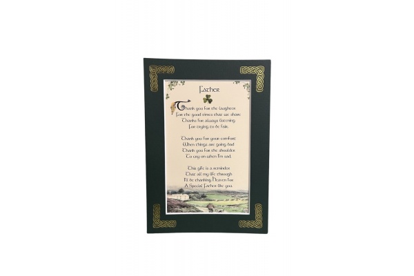 Father - Thanks you for the laughter - 5x7 Matted 