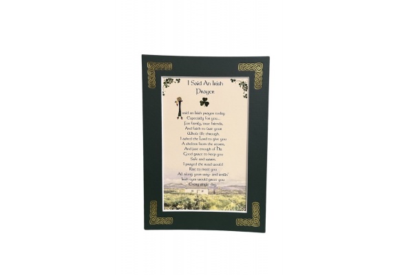 /Irish-Blessings/5x7-Matted/I-Said-An-Irish-Prayer
