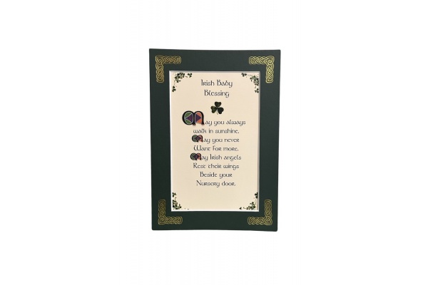 /Irish-Blessings/5x7-Matted/Irish-Baby-Blessing---May-you-always-walk-in-sunshine